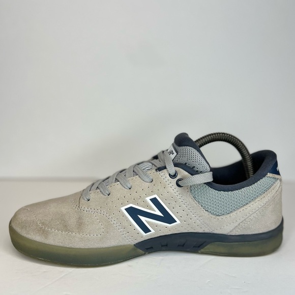 New Balance Mens Numeric NM533AFB PJ Stratford Skateboarding Grey/Navy Suede 8D - Picture 8 of 16